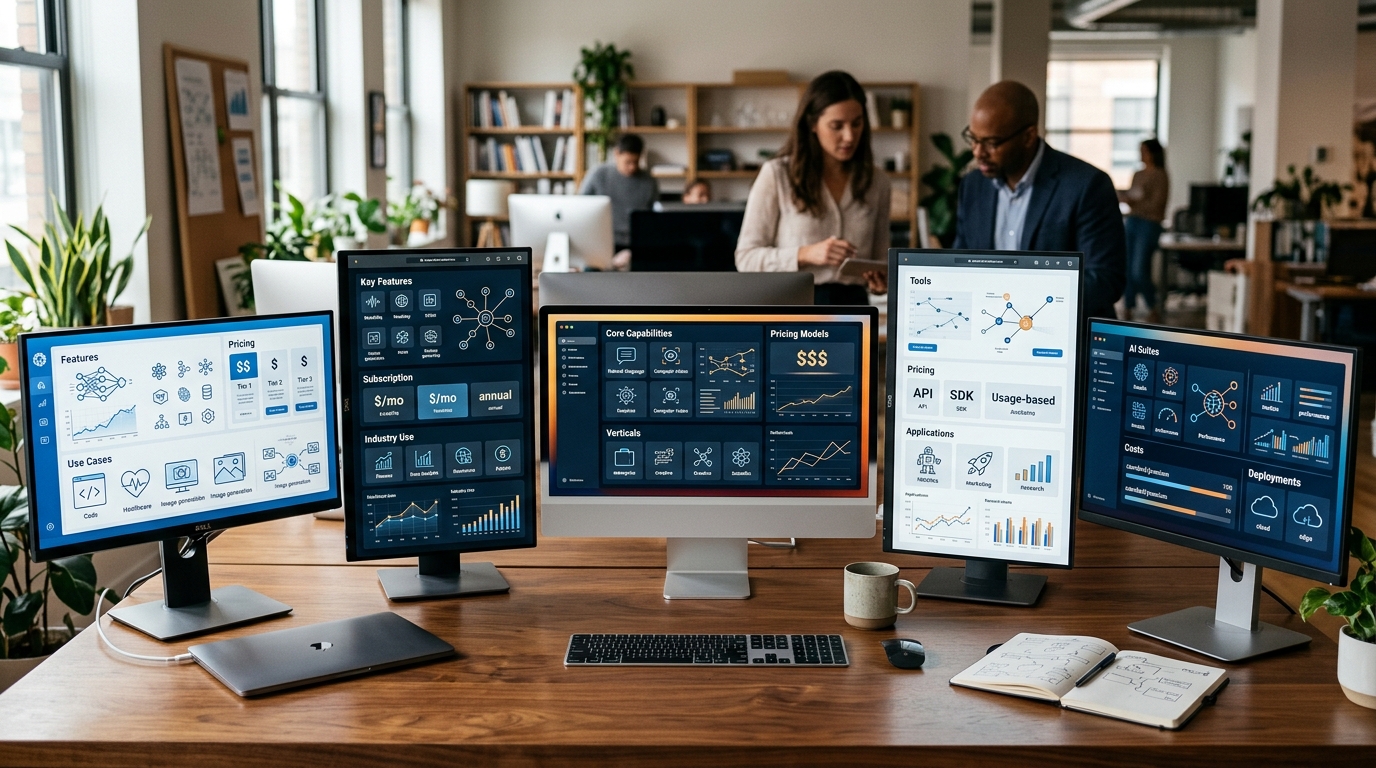 Comparaison des principales plateformes d'intelligence artificielle en 2025