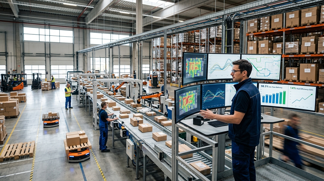 Étude de cas : l'intelligence artificielle optimise la logistique et la chaîne d'approvisionnement